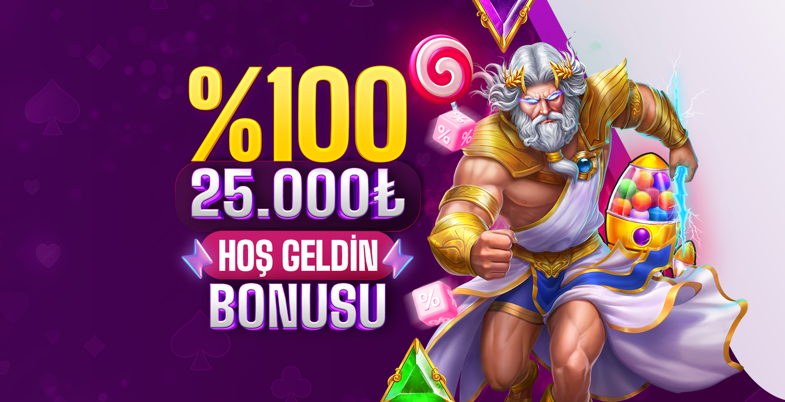 İlk Yatırıma Özel 25.000TL Hoş geldin Bonusu!